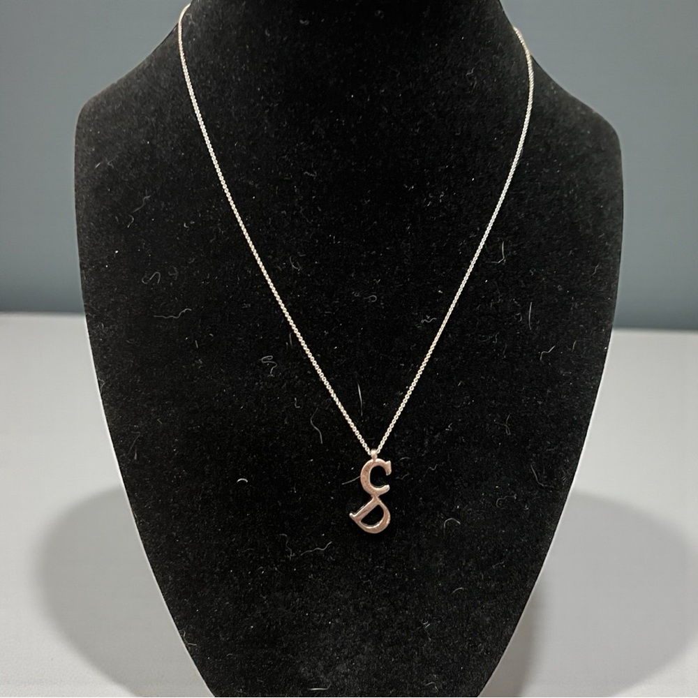 Christian Dior Adjustable Cd Initial Necklace - image 1
